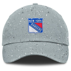 New York Rangers Fanatics Women's Heritage Snow Day Speckle Adjustable Hat - Gray | US 201193289