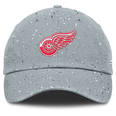 Detroit Red Wings Fanatics Women's Heritage Snow Day Speckle Adjustable Hat - Gray | US 201193294