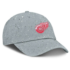 Detroit Red Wings Fanatics Women's Heritage Snow Day Speckle Adjustable Hat - Gray | US 201193294