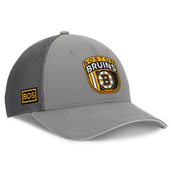 Boston Bruins Fanatics Authentic Pro Home Ice Trucker Adjustable Hat - Gray | US 201193313