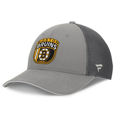 Boston Bruins Fanatics Authentic Pro Home Ice Trucker Adjustable Hat - Gray | US 201193313