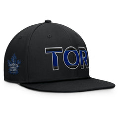 Toronto Maple Leafs Fanatics Authentic Pro Alternate Jersey Snapback Hat - Black | US 201193351