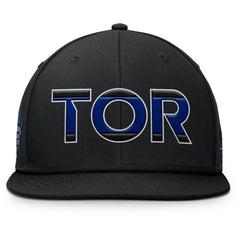 Toronto Maple Leafs Fanatics Authentic Pro Alternate Jersey Snapback Hat - Black | US 201193351