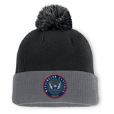 Washington Capitals Fanatics Aspyn Cuffed Knit Hat with Pom - Black | US 201193412