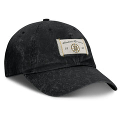 Boston Bruins Fanatics Women's Heritage Away Game Adjustable Hat - Black | US 201193524