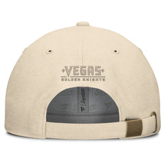 Vegas Golden Knights Fanatics Front Office Canvas Adjustable Hat - Tan | US 201193807