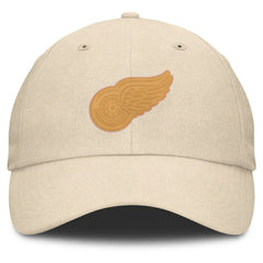 Detroit Red Wings Fanatics Front Office Canvas Adjustable Hat - Tan | US 201193812