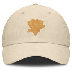 Pittsburgh Penguins Fanatics Front Office Canvas Adjustable Hat - Tan | US 201193813