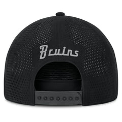 Boston Bruins Fanatics Front Office Performance A-Frame Adjustable Hat - Black | US 201193817