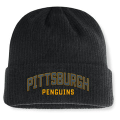 Pittsburgh Penguins Fanatics Andee Cuffed Beanie - Black | US 201193846