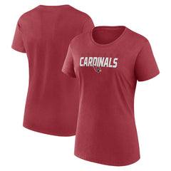 Arizona Cardinals Logo Athletic Women's Lean T-Shirt - Cardinal T-shirts