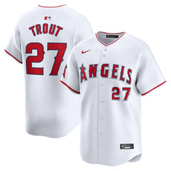 Mike Trout Los Angeles Angels Nike Youth Home Limited Player Jersey - White Jerseys
