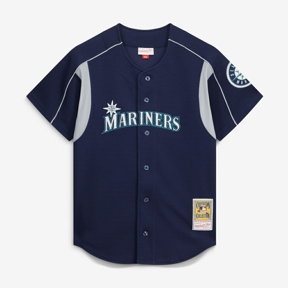 Ichiro Suzuki Seattle Mariners Mitchell & Ness Cooperstown Collection Batting Practice Jersey - Navy Jerseys