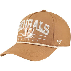 Cincinnati Bengals '47 Roscoe Rope Hitch Adjustable Hat - Tan Hats