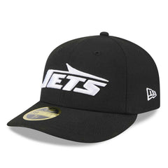 New York Jets New Era Omaha Low Profile 59FIFTY Fitted Hat - Black Hats
