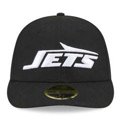 New York Jets New Era Omaha Low Profile 59FIFTY Fitted Hat - Black Hats