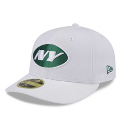 New York Jets New Era Omaha Low Profile 59FIFTY Fitted Hat - White Hats
