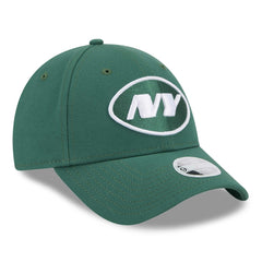 New York Jets New Era Women's Simple Adjustable 9FORTY Hat - Green Hats