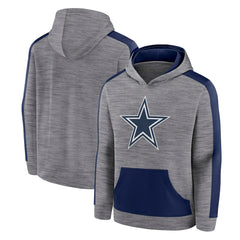 Dallas Cowboys Deliver Pullover Hoodie - Heather Gray Hoodies