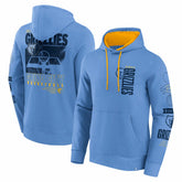 Memphis Grizzlies Game Time Crossover Pullover Hoodie Blue - Fanatics outlet