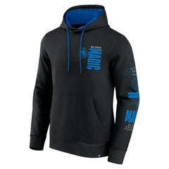 Orlando Magic Game Time Crossover Pullover Hoodie Black - Fanatics