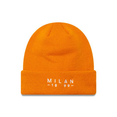AC Milan New Era Wordmark Cuffed Knit Hat Orange - New Era outlet