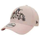 AC Milan New Era Youth Needle Corduroy 9FORTY Adjustable Hat Light Pink - New Era on sale