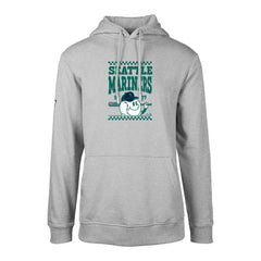 Seattle Mariners Levelwear Podium Inaugural Pullover Hoodie - Gray Hoodies