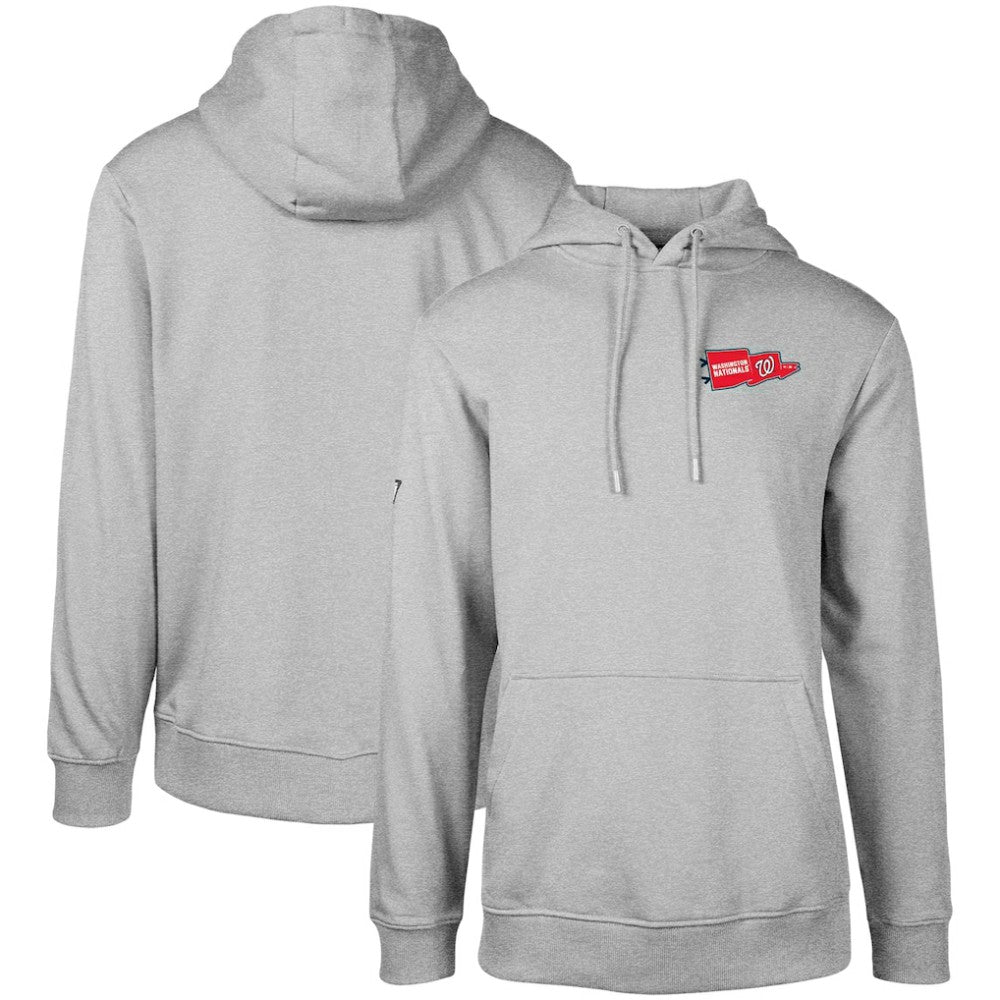 Washington Nationals Levelwear Podium Rafters Pullover Hoodie - Gray Hoodies