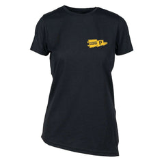 Pittsburgh Pirates Levelwear Women's Birch Rafters T-Shirt - Black T-shirts