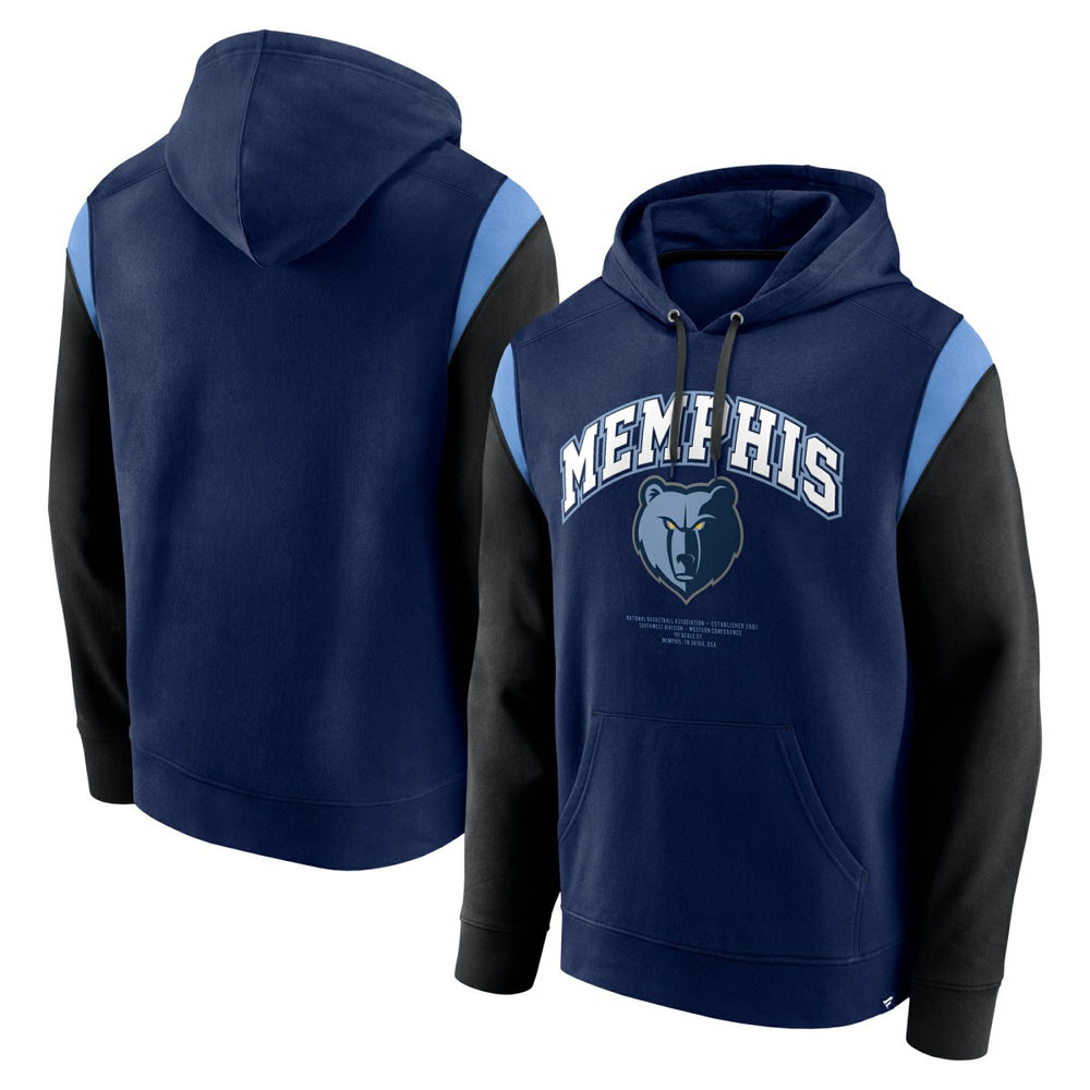 Memphis Grizzlies Scorer Pullover Hoodie Navy - Fanatics