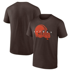 Cleveland Browns Coordinate T-Shirt - Brown T-shirts