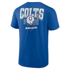 Indianapolis Colts Never Over T-Shirt - Royal T-shirts