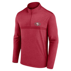 San Francisco 49ers Head-to-Head Quarter-Zip Pullover - Scarlet Pullover
