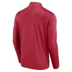 San Francisco 49ers Head-to-Head Quarter-Zip Pullover - Scarlet Pullover