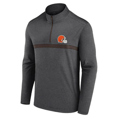 Cleveland Browns Head-to-Head Quarter-Zip Pullover - Charcoal Pullover