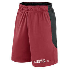 Arizona Cardinals Launch Shorts - Cardinal/Black Shorts