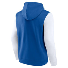 Indianapolis Colts Outline Pullover Hoodie - Royal/White Hoodies