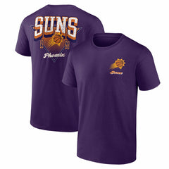 Phoenix Suns Logo Athletic Never Over T-Shirt Purple