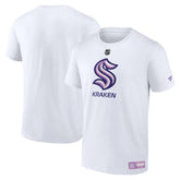 Seattle Kraken Fanatics 2024 Hockey Fights Cancer T-Shirt - White | US 201204127