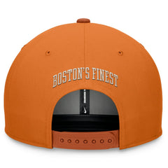 Boston Red Sox Nike Pro Dunk Performance Snapback Hat - Orange Hats