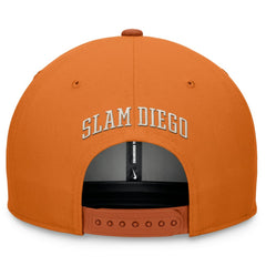 San Diego Padres Nike Pro Dunk Performance Snapback Hat - Orange Hats