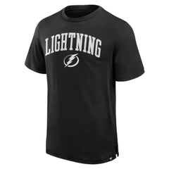 Tampa Bay Lightning Fanatics Elevated Pima T-Shirt - Black | US 201204303
