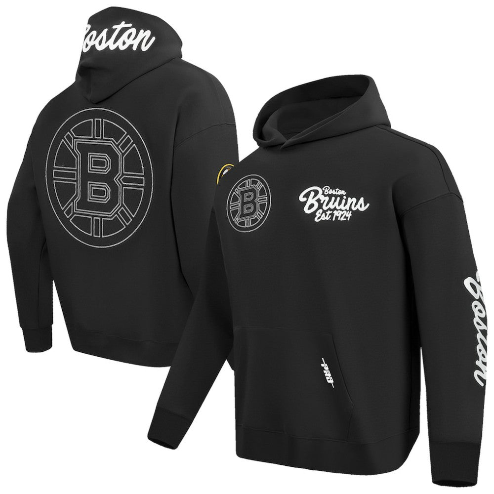 Boston Bruins Pro Standard Paint the City Pullover Hoodie - Black | US 201205123