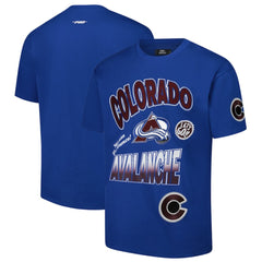 Colorado Avalanche Pro Standard Turn It Up Dropped Shoulder T-Shirt - Blue | US 201205168