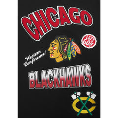 Chicago Blackhawks Pro Standard Turn It Up Dropped Shoulder T-Shirt - Black | US 201205171