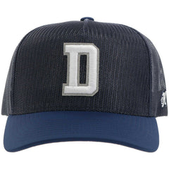 Dallas Cowboys HOOey All Mesh Trucker Adjustable Hat - Navy Hats