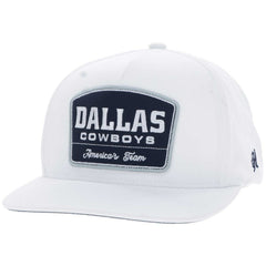Dallas Cowboys HOOey America's Team Adjustable Hat - White Hats