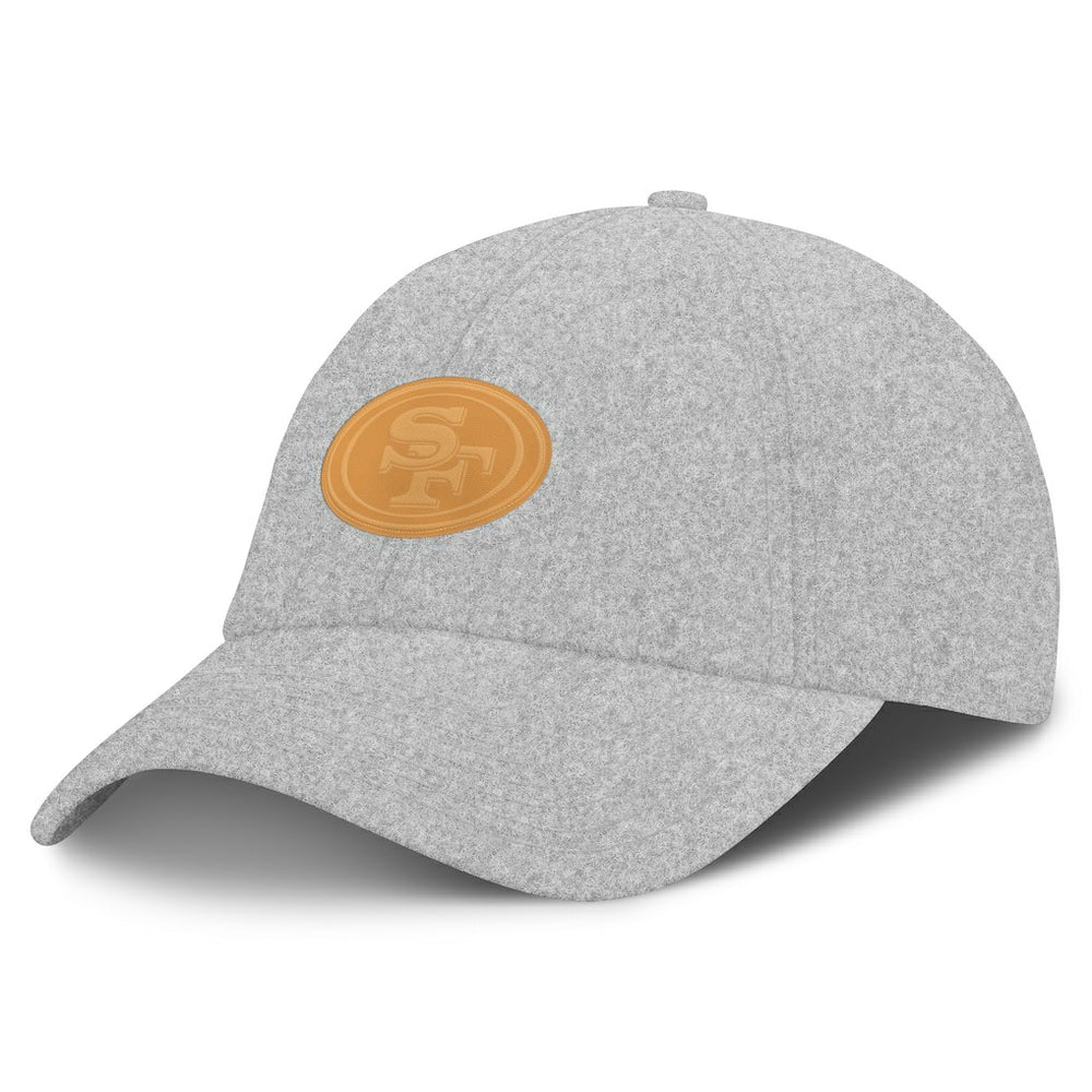 San Francisco 49ers Front Office Adjustable Hat - Heather Gray Hats