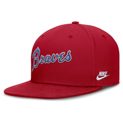 Atlanta Braves Nike Cooperstown True Performance Fitted Hat - Red Hats